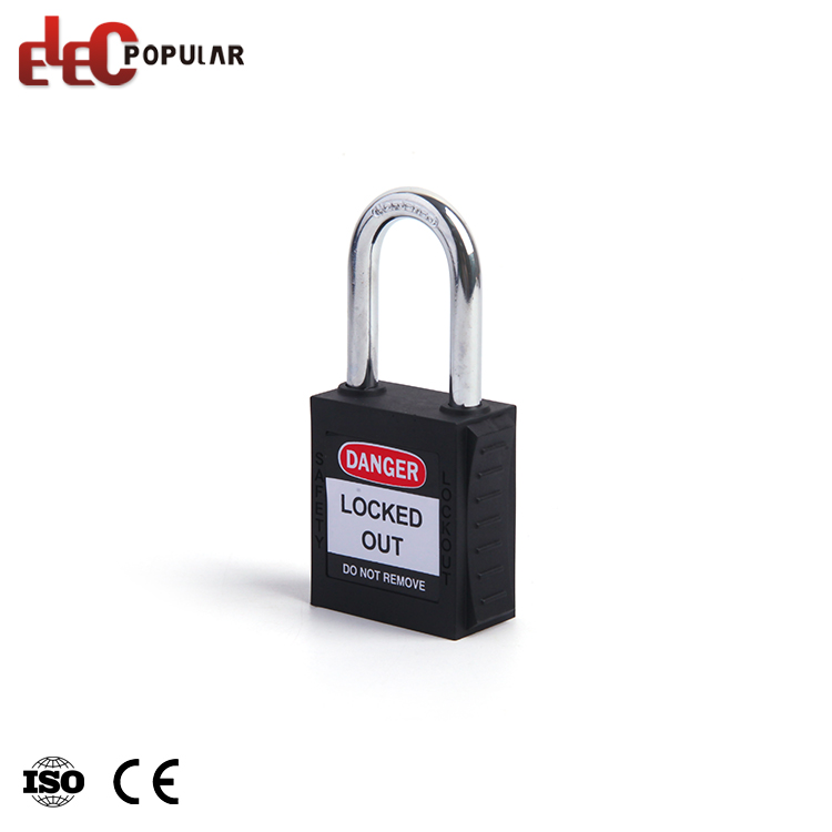 Cadenas de sécurité de faisceau de serrure en acier compact en nylon PA