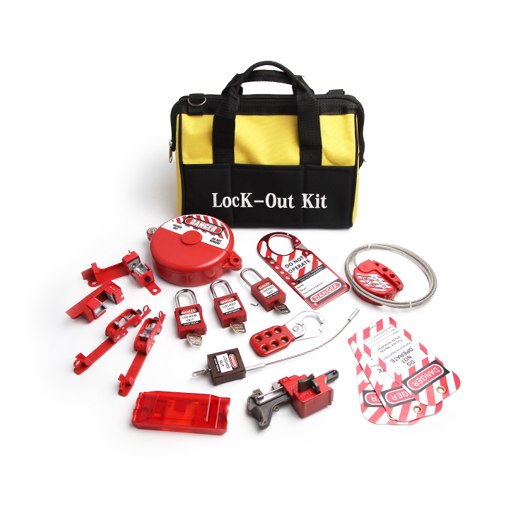 Kits de verrouillage de cadenas en acier de sécurité de sac de verrouillage électrique d'usine d'OEM