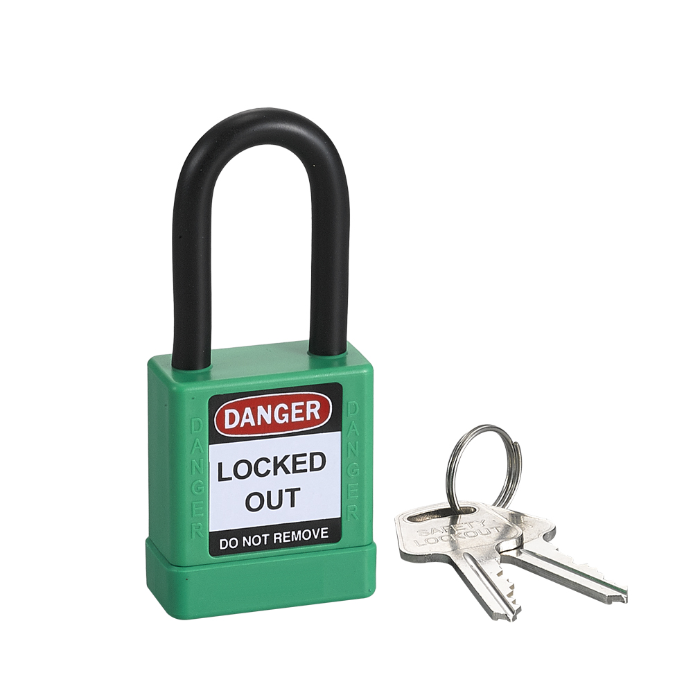 Le cadenas industriel de sécurité supérieure de 38 mm verrouille le cadenas de sécurité ABS Loto avec clé